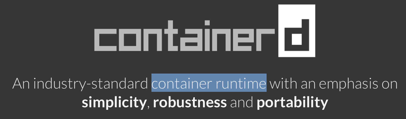 containerd